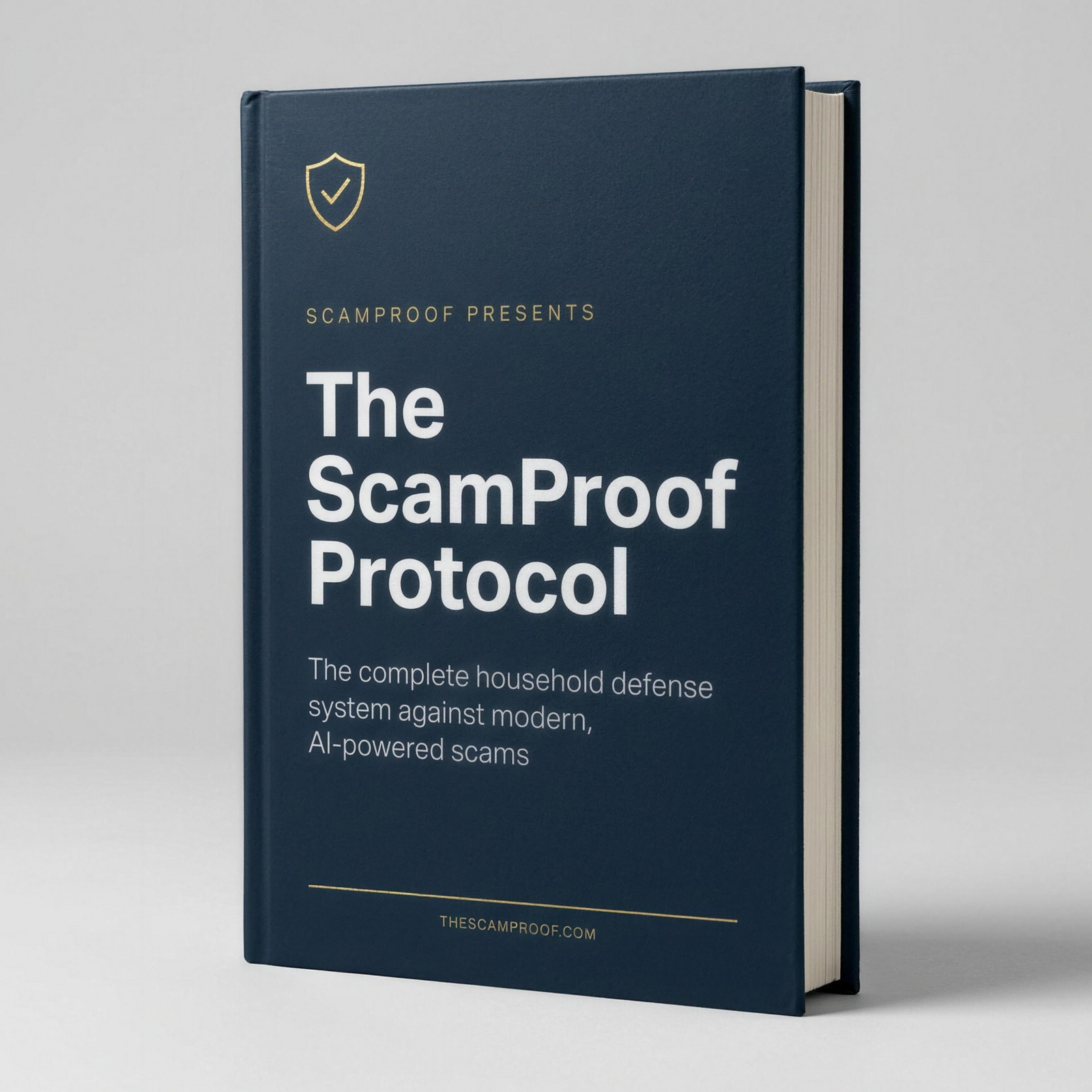 The ScamProof Protocol — a household defense guide against modern AI scams and fraud